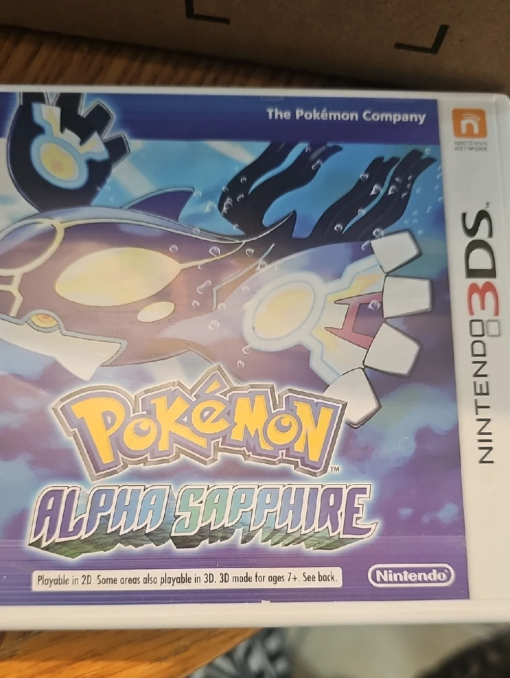Nintendo Pokémon Alpha Sapphire (Blue) - Nintendo 3DS Like New